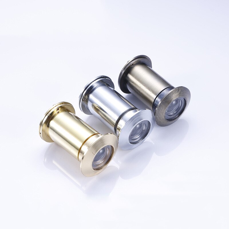 Zinklegerad dörrvisare med sekretessskydd hemskydd ögonhål för 35-55mm dörrar