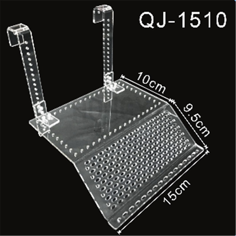 Acrylic tortoise drying platform wall-mounted hooked turtles drying back climbing slopes to avoid floating islands