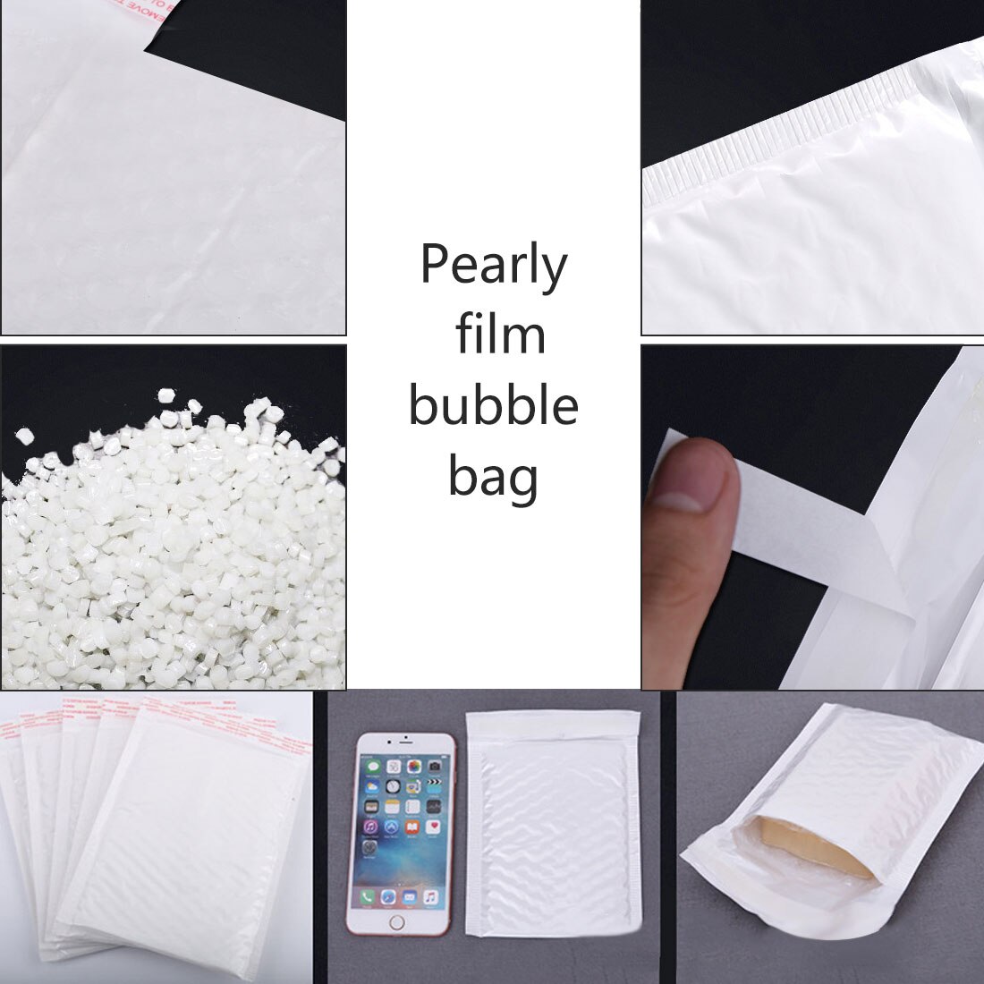 10 pièces 12 taille blanc bulle courrier enveloppe sac bulle affranchissement emballage enveloppe emballage sacs de transport