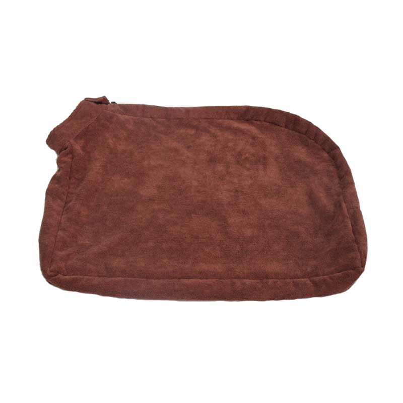 Hundebadekåbe xs - l kæledyrsbadehåndklæde til små mellemstore kæledyrsbadekåbe microfiber superabsorberende tørre kæledyrsbadehåndklæder: Kaffe / S