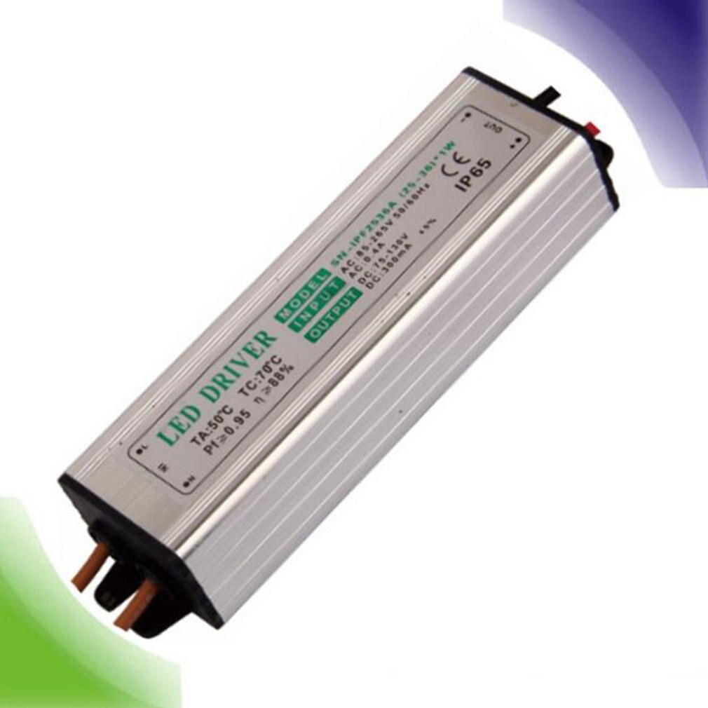 50W Waterproof Ip65 Led Driver Power Supply Constant Current Voltage DC24-36v Led Lighting Transformer DIY