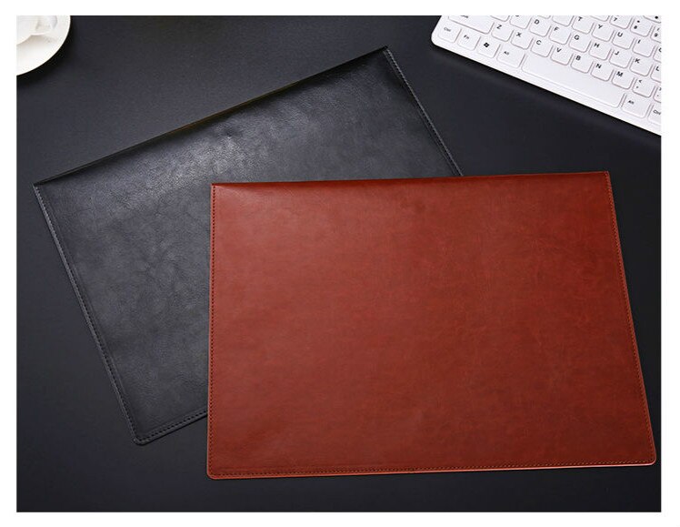 Waterproof A4 Fille Folder Document Papers Organizer Storage Bag School Office Stationery: 1 brown 1 black