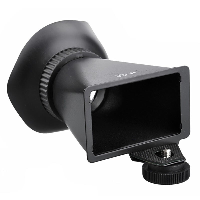 V4 LCD Viewfinder 2.8x 3" Magnifier Eyecup Hood Rubber Eyecup for SONY NEX-3 NEX-5 NEX-5