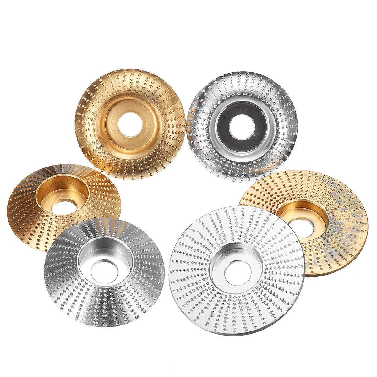 Wood Grinding Wheel angle grinder disc wood carving disc Sanding Abrasive tool 5/8inch Bore