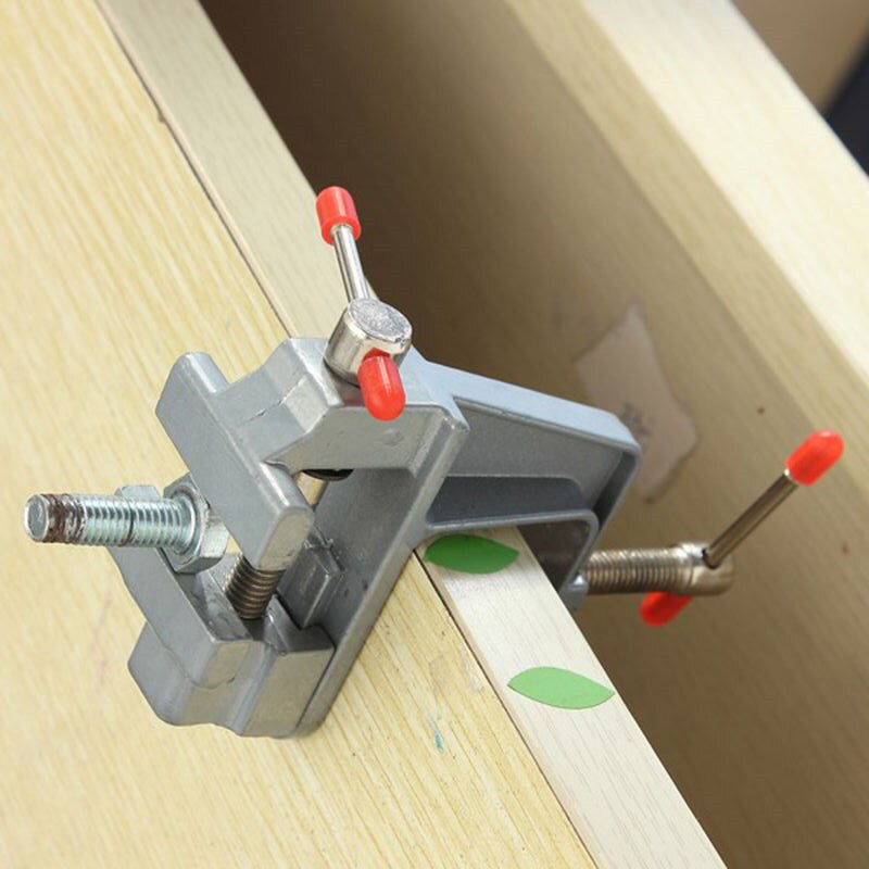1pcs Vice Clamp 3.5 Inch Aluminum Miniature Small Jewelers Hobby Clamp On Table Bench Vise Mini Tool Vice Muliti-Funcational