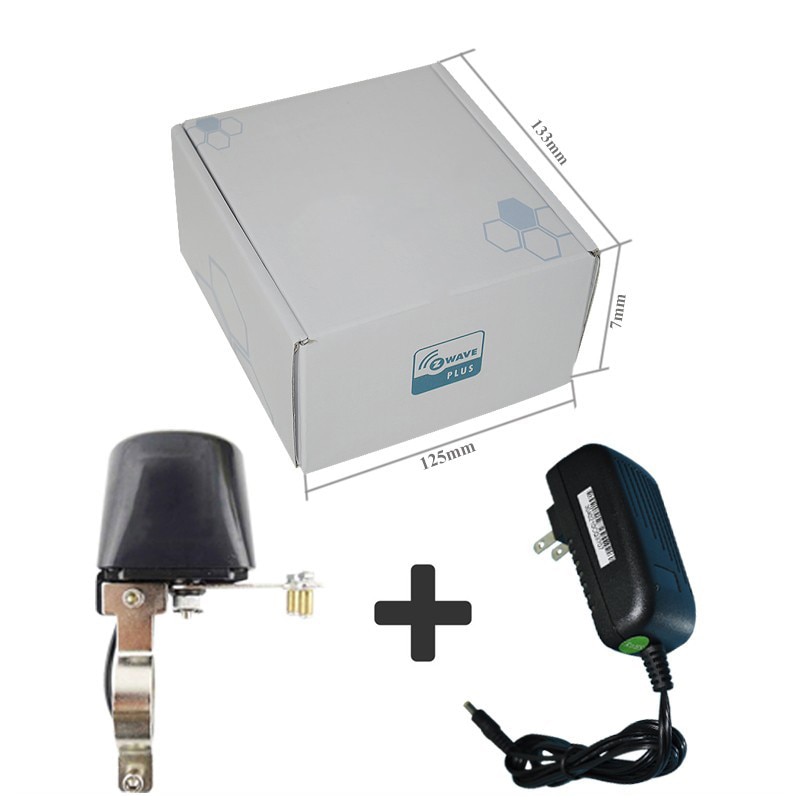 Spetu-Valve automatique intelligente z-wave | Ue 868.4mhz peut être adaptée avec tous les Devies Zwave, interrupteur de vanne à eau, vanne de gaz intelligente