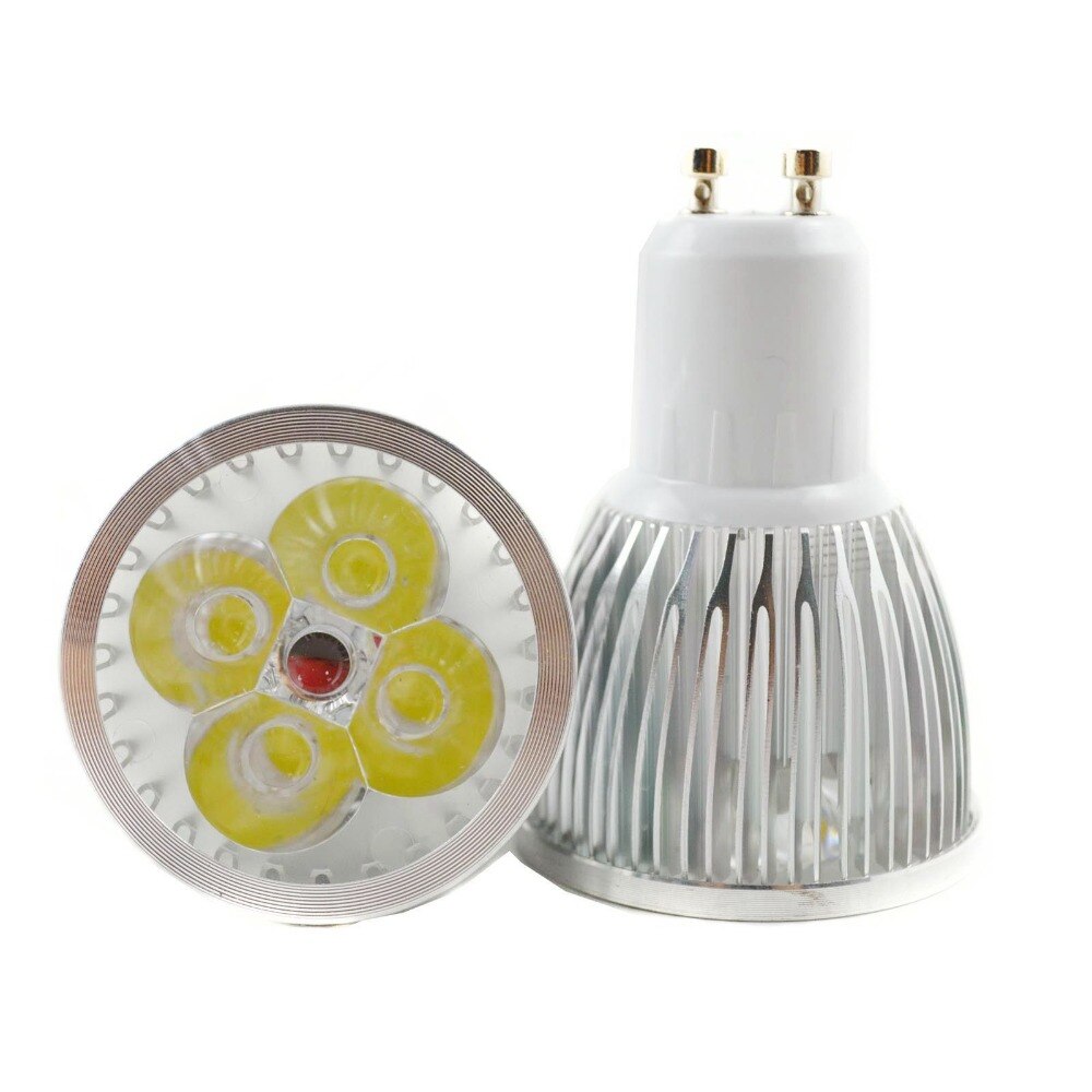Super bright LED Lamp LED Spotlight 6W Bombillas GU10 LED Bulbs Spotlight Lamps 85-265V Warm Day White