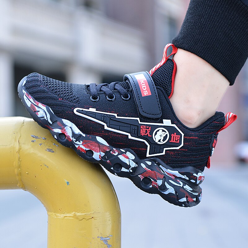 Kids Sneakers Boys Student Running Shoes Light Breathalbe Casual Children Shoes Boy Sport Shoes Chaussure Enfant