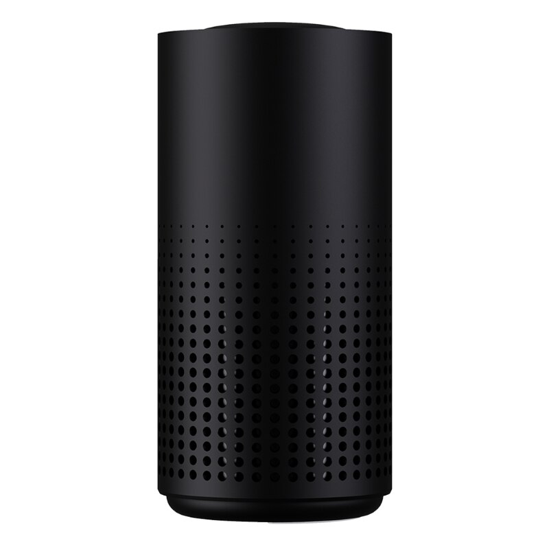 Purificateur d'air ionique négatif, générateur à double usage, élimine le formaldéhyde, la poussière de fumée, déodorant de la maison et de la chambre: Black
