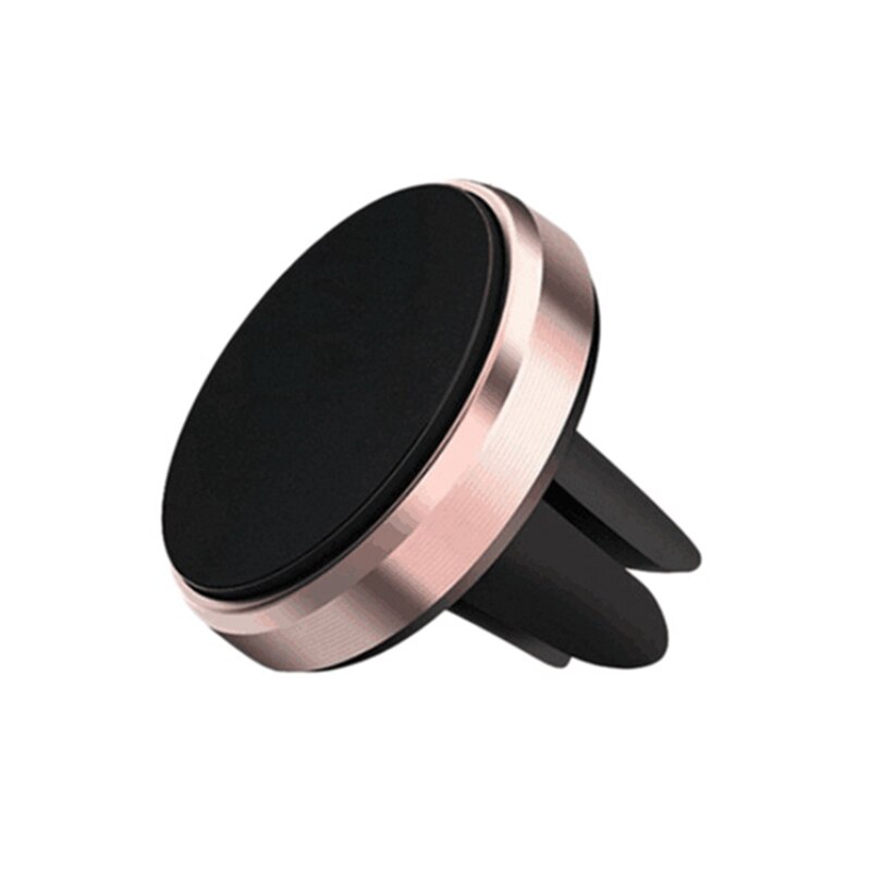 Car Mini Phone Holder Air Hole Mounted netic Mobile Phone Holder for A3 A4 A5 A6 A7 A8 B6 B7 B8 C5 C6 TT Q3 Q5 Q7 S3(Ros