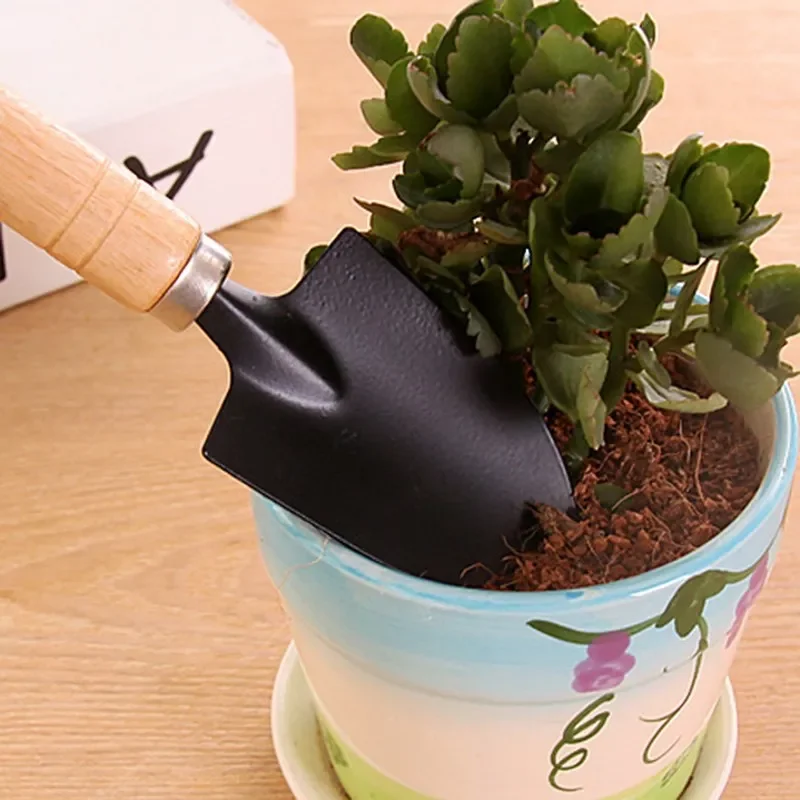 3 Teile/satz Mini Garten Werkzeug einstellen Für Garten Pflanzen Blumentopf Kaktus Gemüse Graben Jäzehn drinnen Kleine Pflanzen Garten Werkzeuge