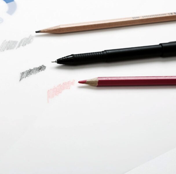 A3/A4 sulfuric acid paper pen copy paper Hand-painted tracing paper 100pcs/pack