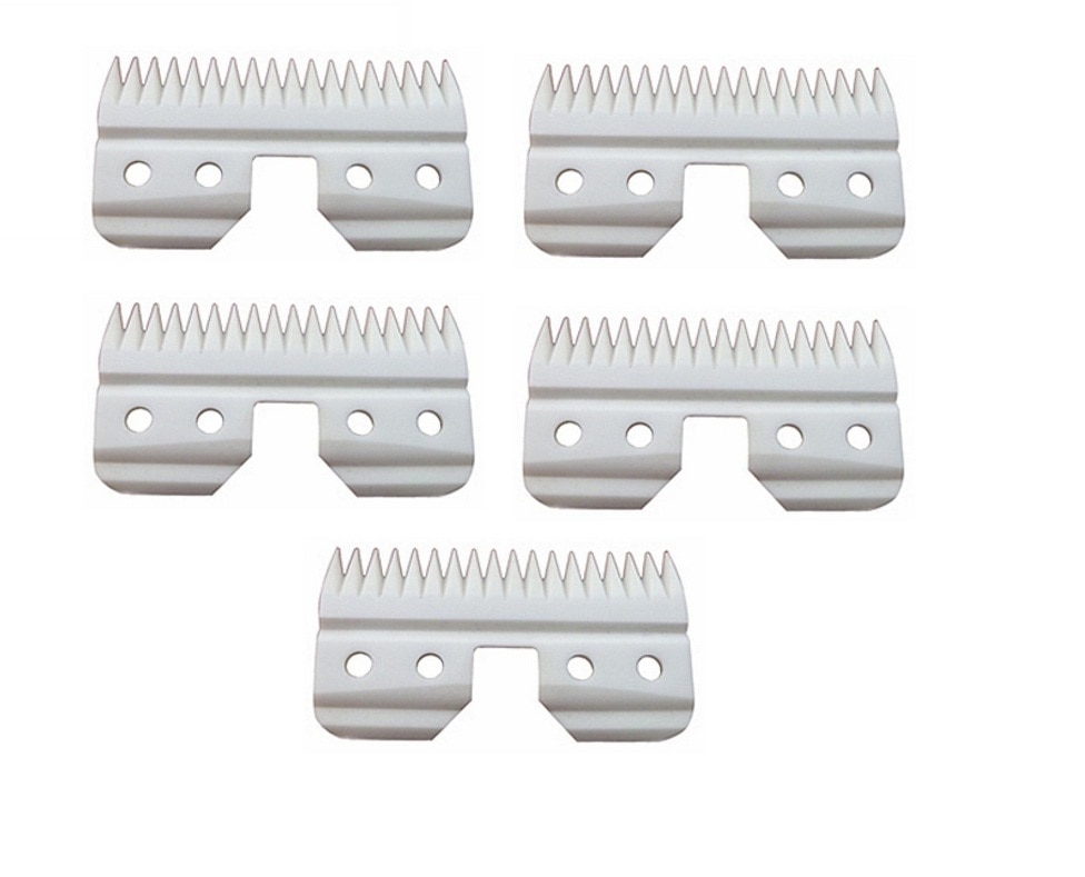 5 stücke Keramik Ersatz Cutter für Die Meisten Andis Oster Wahl AG A5 Clipper Klingen Haar Trimmer Bart Klinge Haar Entfernung