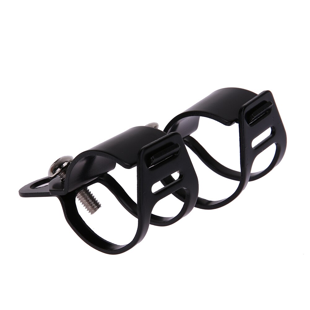 Motorrad Blinker-kontrollleuchte Lampe Halfter Schock montieren (Schwarz)