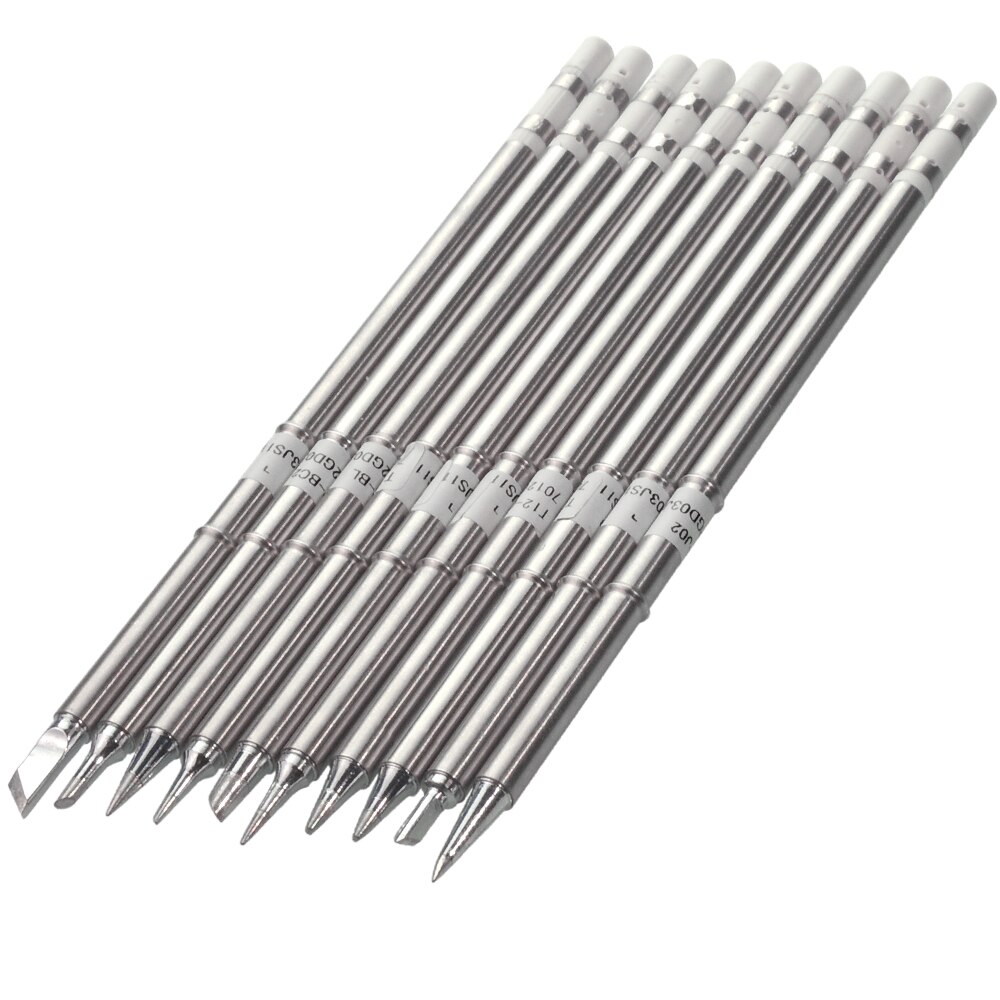 T12 Series Electric Soldering Iron Tips for HAKKO T12 LED vibration switch Temperature Controller FX951 K BC2 B2 ILS BL C4 JL02