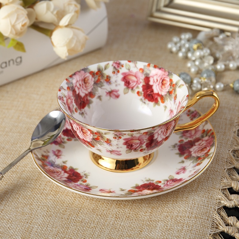 Tasse de thé noir britannique Royal en porcelaine de , tasse à café luxueuse en céramique: 13