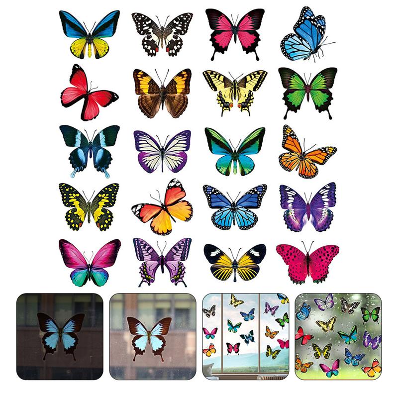 1 Set Prevent Bird Strikes Window Clings Anti-Collision Window Clings