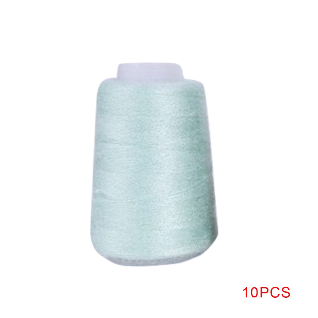 10pcs 20g/roll Knitting Scarf Yarn Soft Thin Plush Hand Crochet Thread Sewing DIY Winter Shawl Yarn: Oranje