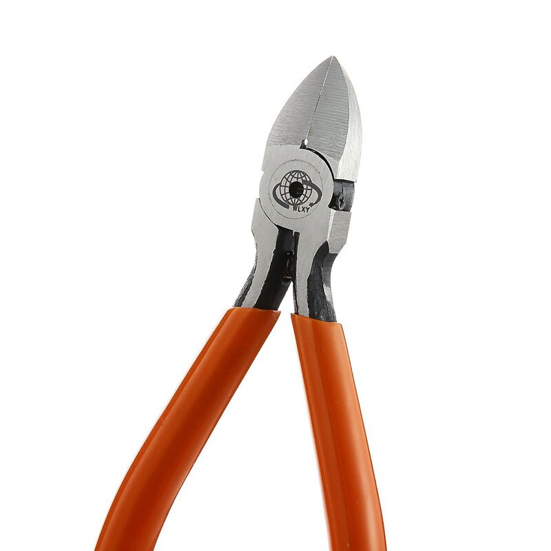 (2pcs/ lot) Stainless Steel Diagonal Pliers Nipper Durable Cable Side Cutter Plier Cable Scissors Shear Handy Wire Cutting Tool