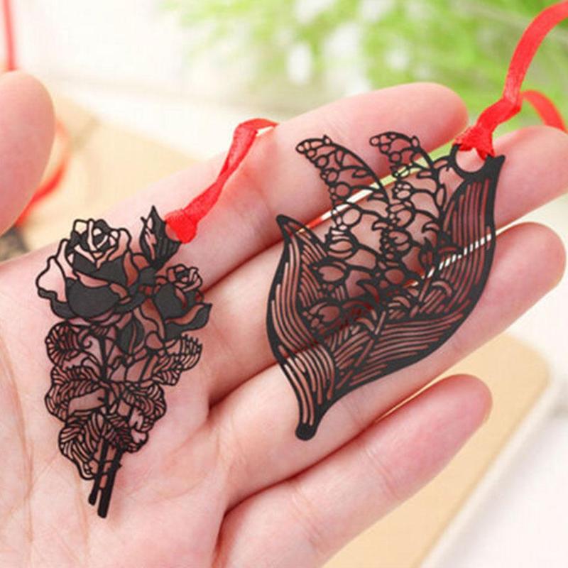 Chinesischen Traditionellen Stil Lesezeichen Diy Kawaii Schmetterling Vogel KäFeige Feder Blume Metall Lesezeichen Für Buch Kreative Schreibwaren