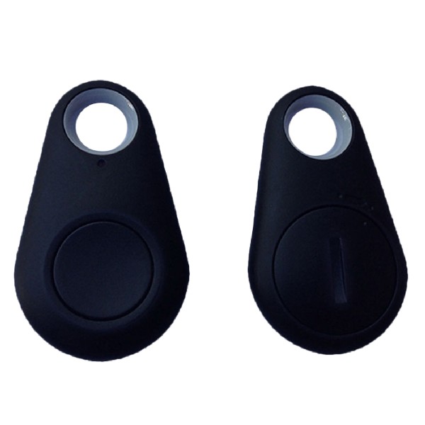 Wearable Bluetooth Tracker Apparaten Shape Key Finder Anti Verloren Alarm Met Controle Water Druppels Vormige Tracking Onderdelen: black