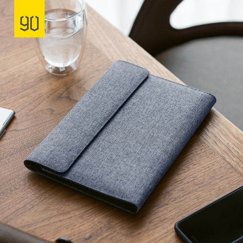 NINETYGO 90FUN Functionele Business Handtas Dag Clutch Ipad Mini Kindle Houder Notebook Mode Alle-in-een kantoor Mannen vrouwen