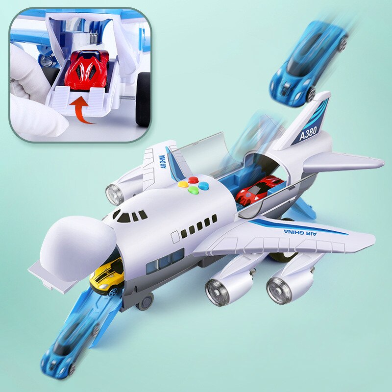 Spielzeug Auto Musik Geschichte Simulation Track Trägheit Flugzeuge Kinder Große Größe Passagier Flugzeug Spielzeug Flugzeug Modell Kinder Airliner