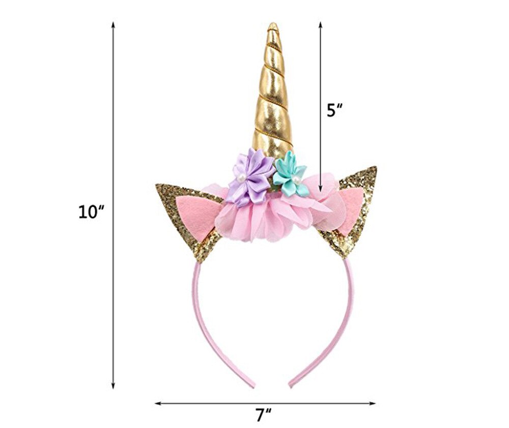 Fille fête coiffure décoratif fleur bandeau enfants filles sangles princesse Unicor N coiffure pour bébé filles #55