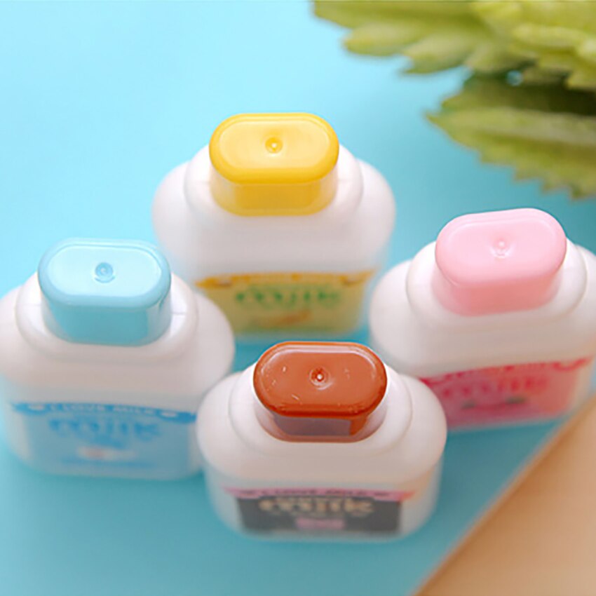 Milk Bottle Correction Kawaii Tape Corrector School Office Supplies
