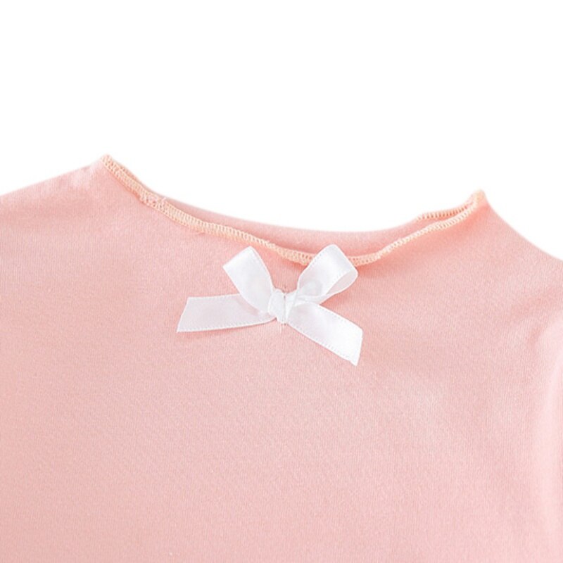 Kids Baby Girl Tops Autumn Blouse Cotton Puff T-Shirt Long Sleeve Shirt Lovely Princess Toddler Baby Clothes Sets