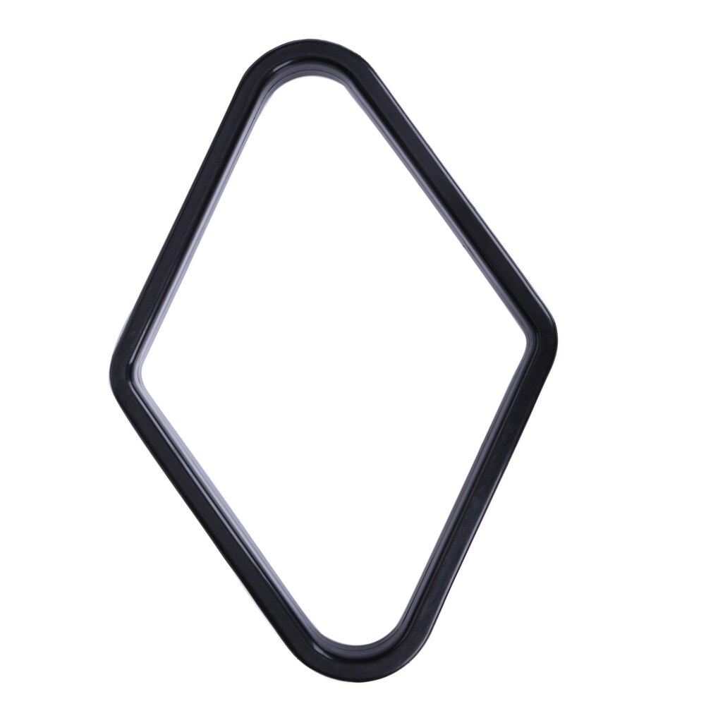 Durevole di Plastica Biliardo 9 Cremagliera Palla Tavolo Da Biliardo di Alta Qualità Palla Rombo Cremagliera Nero Adatto A standard di 2 1/4 "dimensione palle