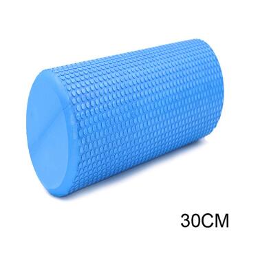 30/45/60cm EVA Yoga Foam Roller Training Colume Rollor Fitness Deep Tissue Massage Exercise Pilates Body Building Back Massager: white