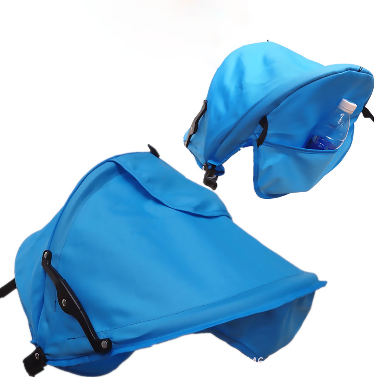 Kinderwagen Zonnescherm Zonneplek Onafhankelijke Volledige Cover Luifel Schaduw Stof Zonnescherm Paraplu Regendicht Luifel Accessoires