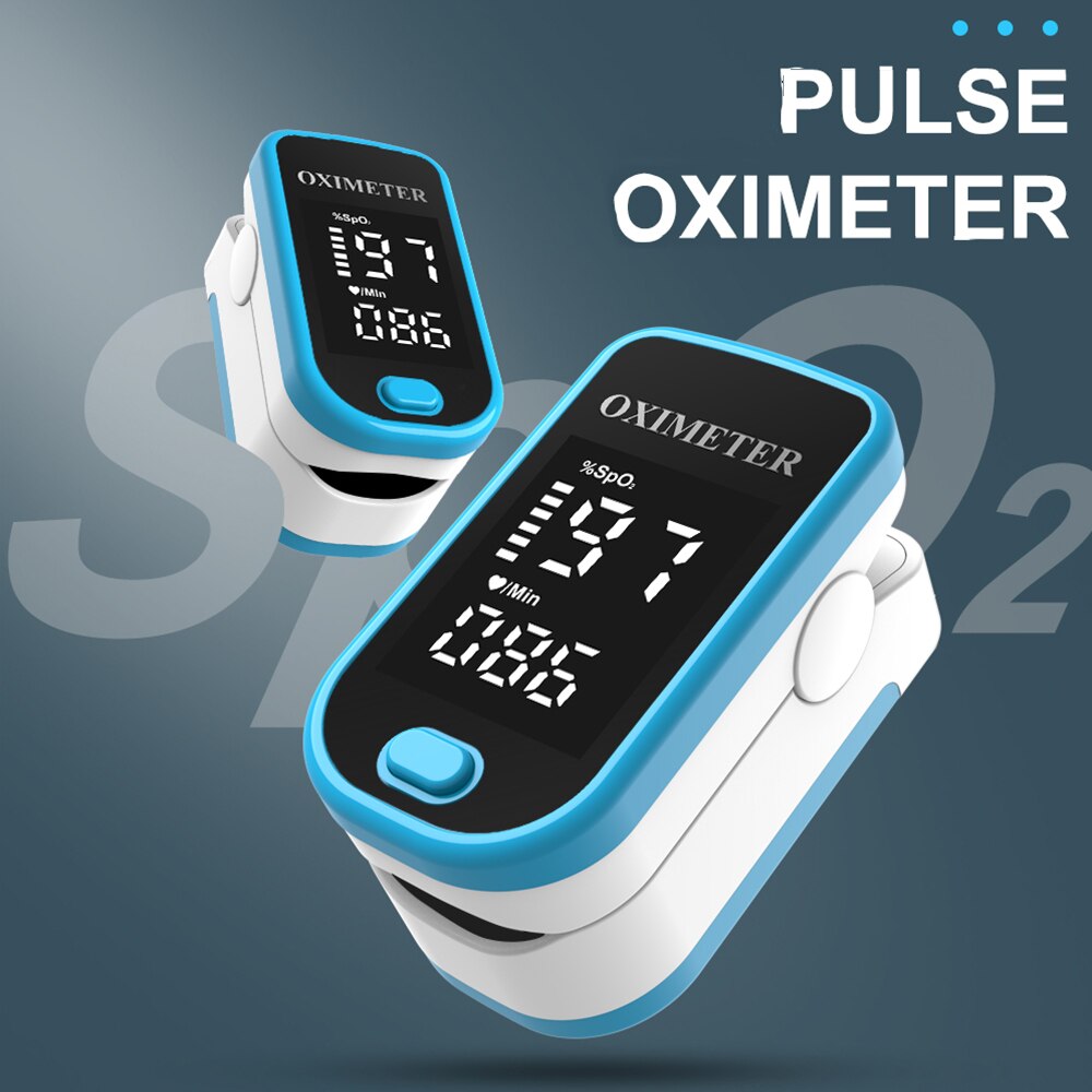 Blood Oxygen Monitor Pulsoxymeter Zuurstofverzadig... – Grandado