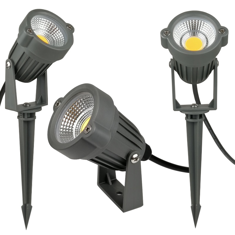 Verkoop Outdoor Verlichting Tuin Spotlight Stand Led Gazon Spotlight 3W 5 W Outdoor Licht IP65 Waterdichte Tuin Lamp AC110V220V