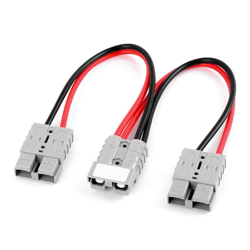 Electric Forklift Charger Charging Plug Line with O Ring Connector 50A 10AWG