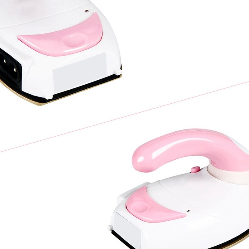 Portable Foldable Electric Garment Iron Clothes Travelling Teflon Baseplate Handheld Dry Ironing 100-240V Us Plug