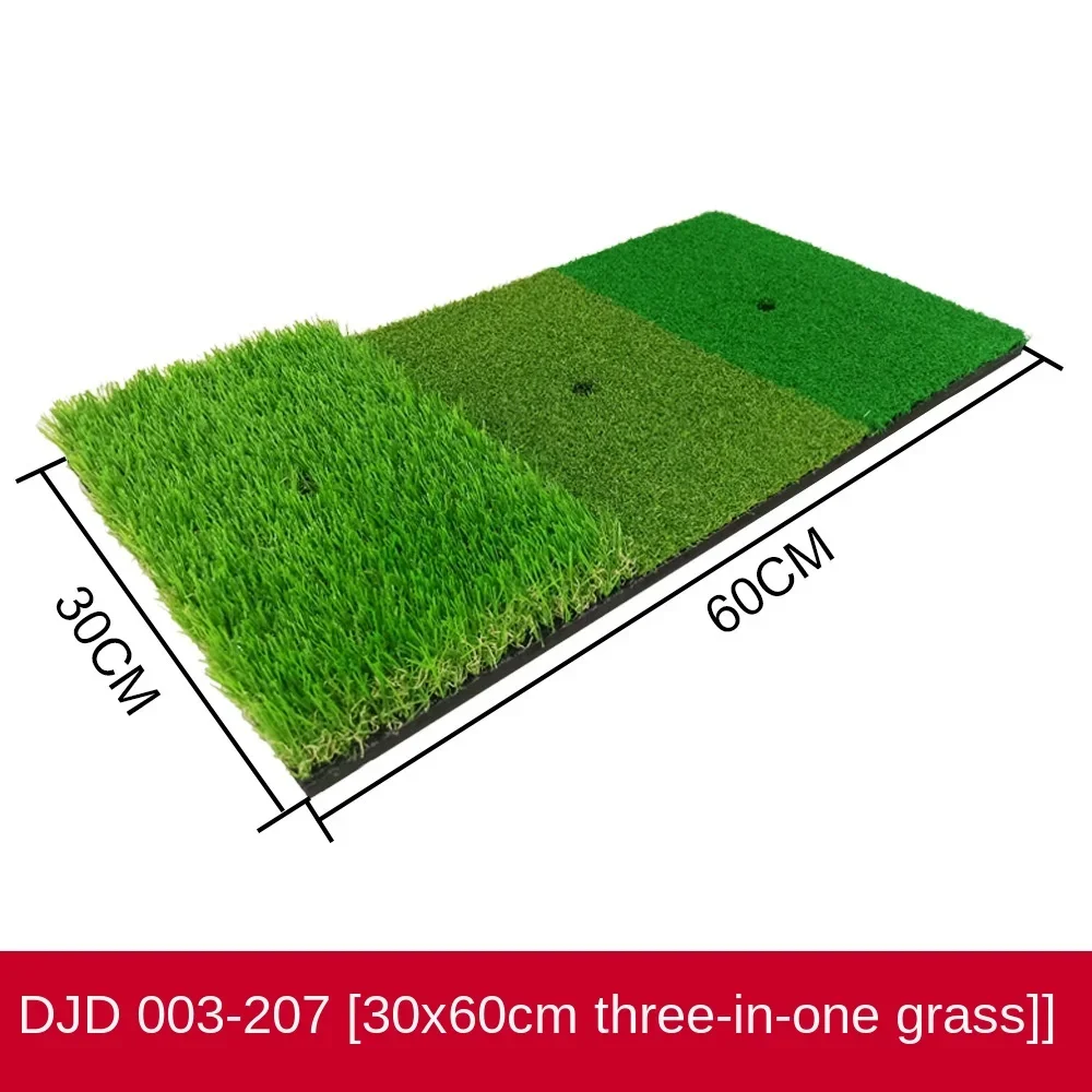 PGM tapis de frappe de Golf intérieur extérieur Mini pratique Durable PP coussin d'herbe exercice d'arrière-cour aides à l'entraînement de Golf avec TEE DJD003
