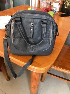 Heißer Klassische frauen Schulter Tasche PU Leder Mehrzweck Rucksäcke Einfache Zipper Reise Rucksack Einfarbig Weibliche Beutel