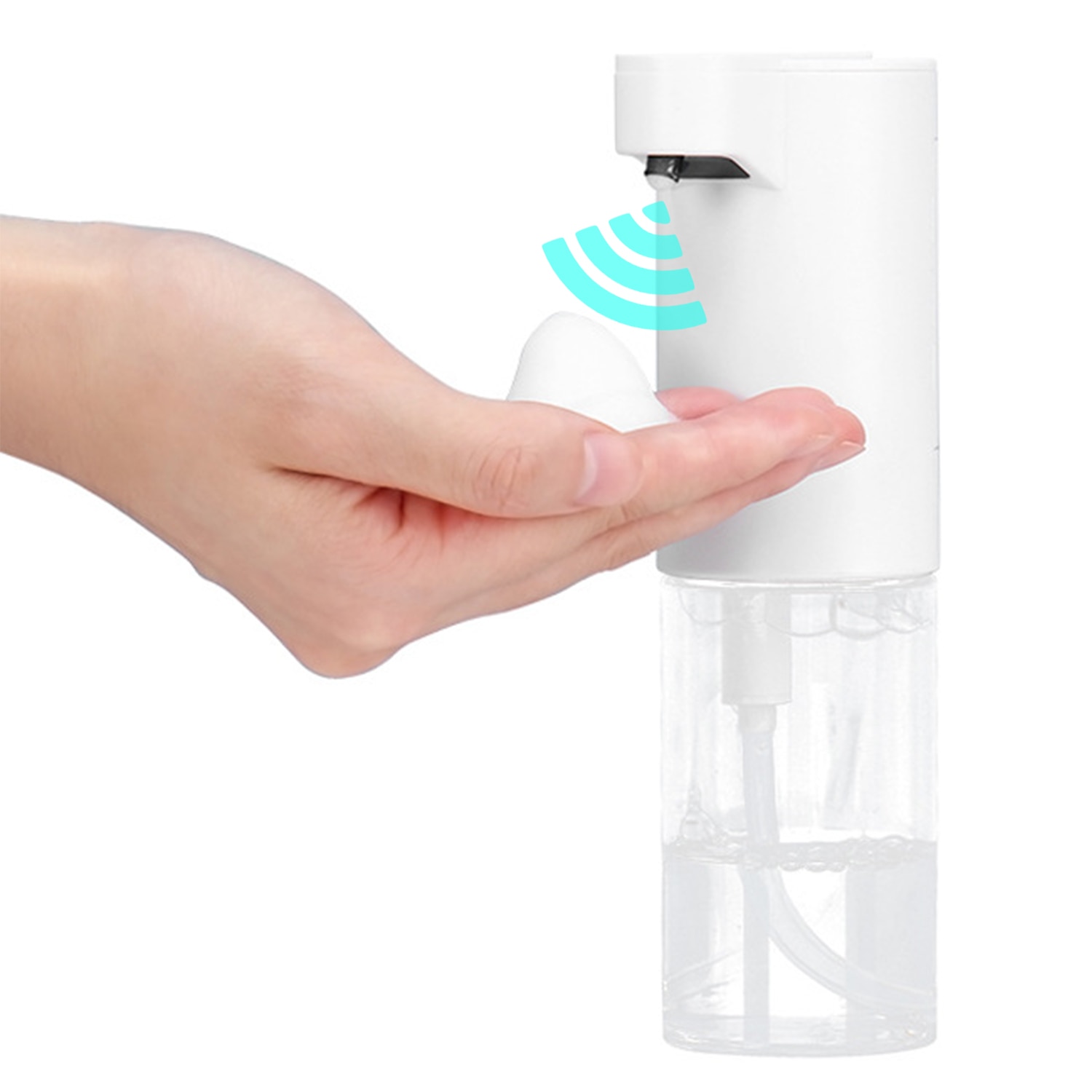 150mL Touchless Automatic Foaming Soap Dispenser Infrared Auto Foam Soap Dispenser Hand-free Foam Lotion Gel Soap Dispensers