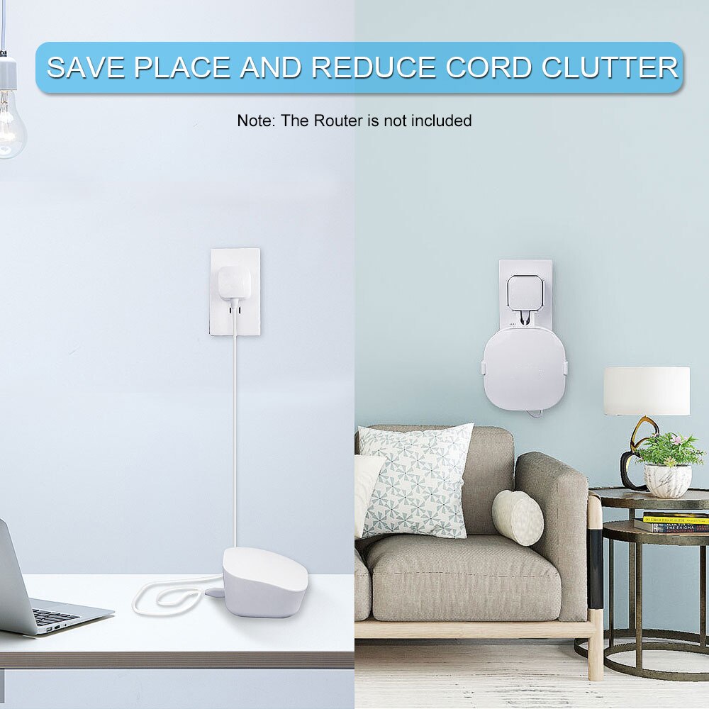 Wall Mount Holder for EERO mesh Home WiFi System Simple and Sturdy Wall Mount Holder Stand Bracket