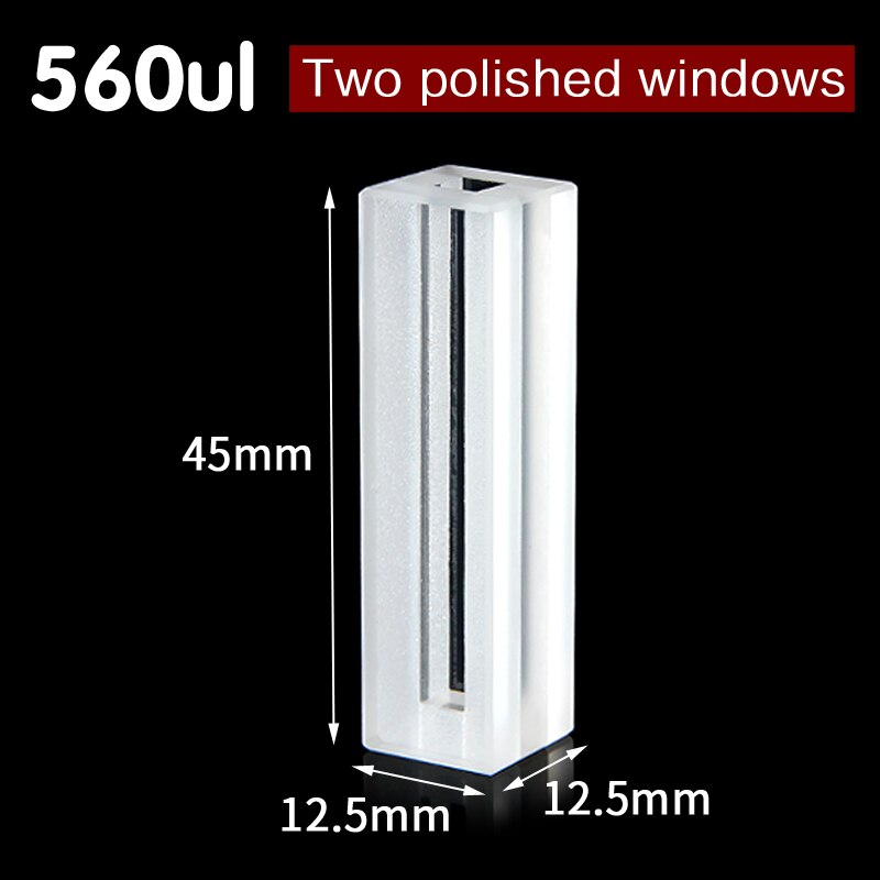 Micro quartz cuvette with lid(560ul)