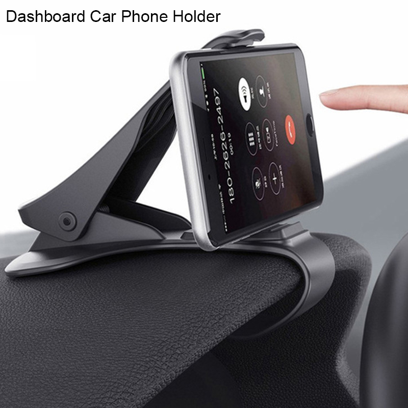 Universele Verstelbare Auto Dashboard GPS Navigatie Houder Ondersteuning voor Mobiele Telefoon Bracket Stand Grip Mount Auto Telefoon Houder