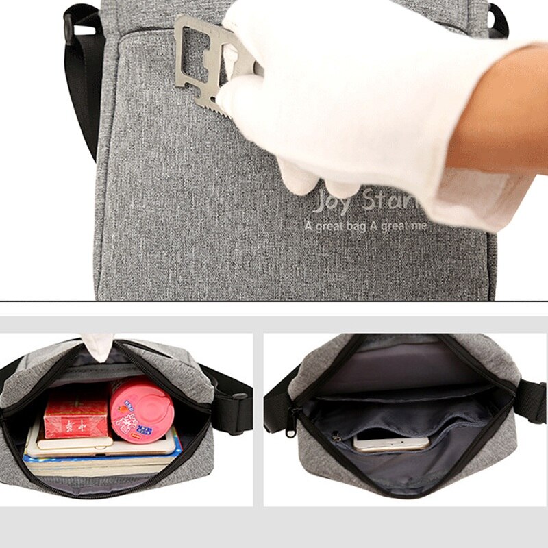 Lokale Voorraad Vrouwen Mannen Waterdichte Crossbody Schouder Messenger Handtas Anti-diefstal Tas