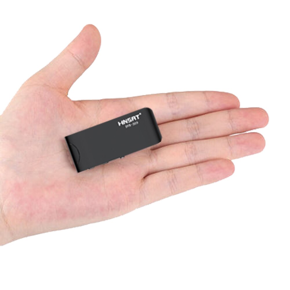 Voice Recorder - Mp3 Speler Met Magnetische Behuizing En Clip- 20 Dagen Continue Opnemen