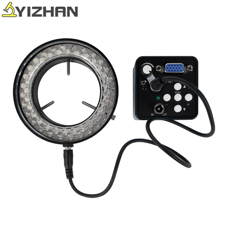 13MP VGA HD mikroskop przemysłowy aparat cyfrowy laboratorium elektroniczny aparat okularowy robić telefonu CPU PCB naprawa YIZHAN