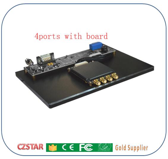 5.5dbi small uhf rfid antenna long range Circular Polarization antenna 1-10m compatible impinj alien multi ports reader gen2 epc