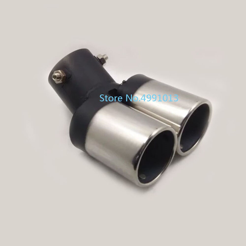 For Honda Fit jazz 2004 2005 2006 2007 cover muffler exterior end pipe dedicate exhaust tip tail outlet ornament