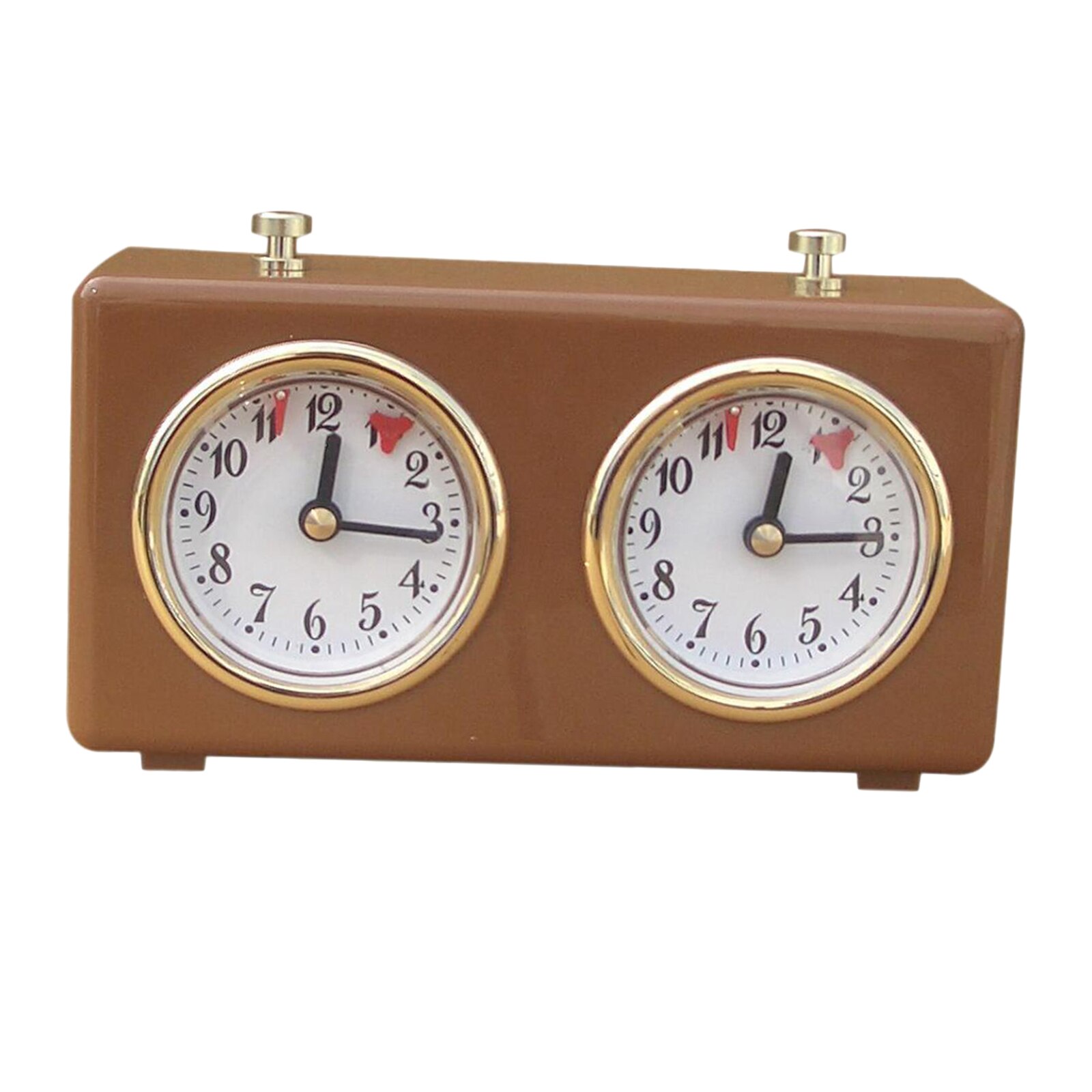 Portable Mechanical Chess Clock Timer International Chess Timer Clock Analog Clock Timers for Chess Players
