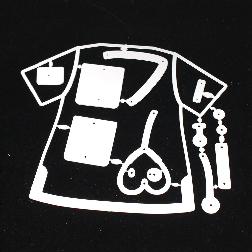 KSCRAFT – carte de gommage d'infirmière, matrices de découpe en métal, pochoirs pour bricolage, Scrapbooking, gaufrage décoratif de cartes en papier, travaux manuels